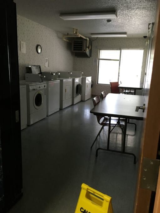 Laundry Room at Edinlake Apartments, Edinboro, PA 16412  