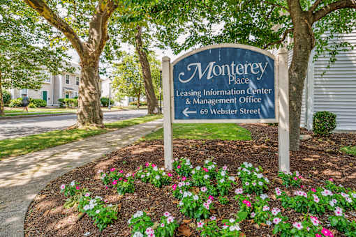 Property Signage at Monterey Place, Connecticut, 06511