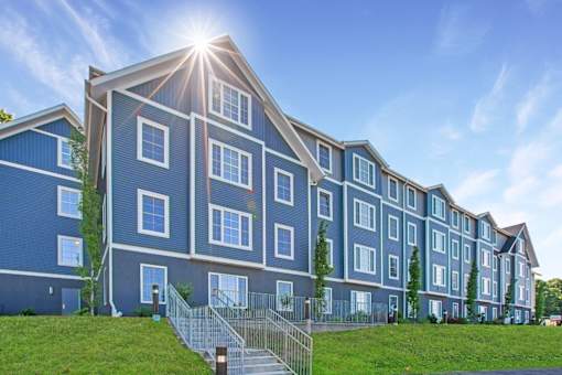 Property Exterior at Shoreline Grove Apartments in Branford CT.