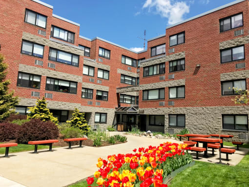 Front Entry Exterior at Cefalo Memorial Complex, Melrose