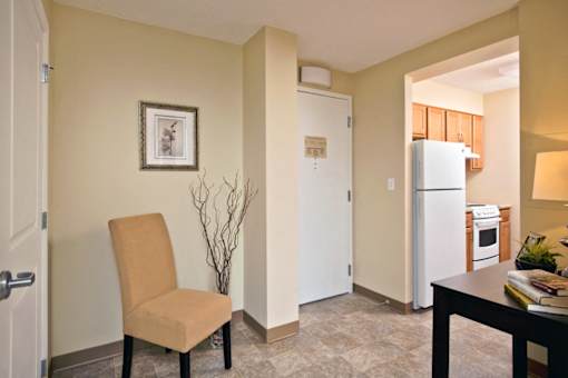 Apartment entrance at Ohav Sholom Apartments in Albany, NY.