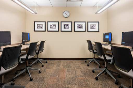 Computer Learning Center at Ohav Sholom Apartments in Albany, NY.