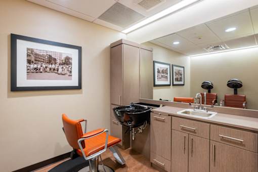 Beauty Salon at Ohav Sholom Apartments in Albany, NY.