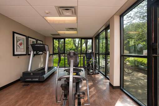 Fitness Center at Ohav Sholom Apartments in Albany, NY.
