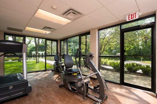 Fitness Center at Ohav Sholom Apartments in Albany, NY.