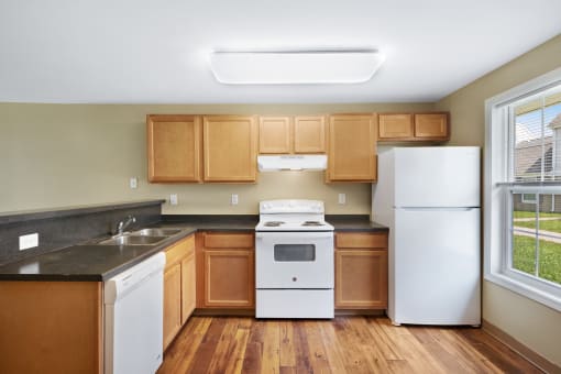  Fully Appliance Kitchen  at Cornerstone Townhomes, Niagara Falls, New York