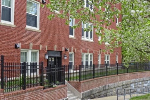 Brick Exterior at Conway Court, Massachusetts, 02131