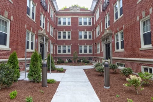 Courtyard View at Conway Court, Roslindale, 02131
