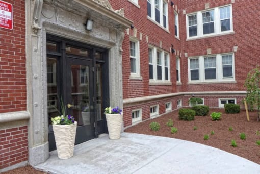 Entrance View at Conway Court, Roslindale, 02131