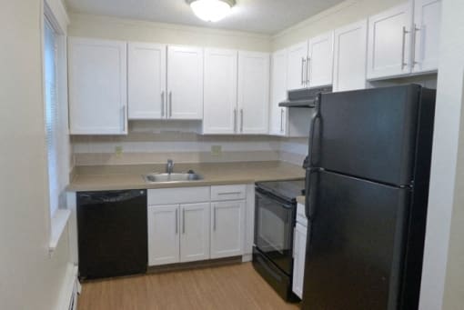 Fully Appliance Kitchen at Conway Court, Roslindale, MA