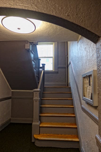 Stairway at Conway Court, Roslindale, 02131
