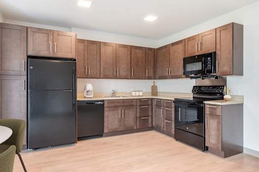 Kitchen in Leefort Terrace in Salem, MA