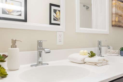 Bathroom  at Williamsburg Estates, Harrisburg, Pennsylvania.