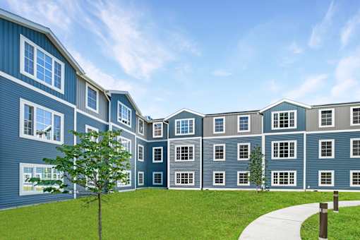 Property Exterior at Shoreline Grove Apartments in Branford CT.