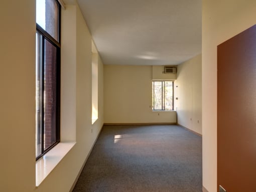 living room at Robinson Cuticura Mill Apartments in Malden , MA