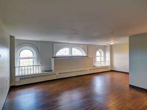 Livingroom Layout at Chapman House, E. Boston, Massachusetts