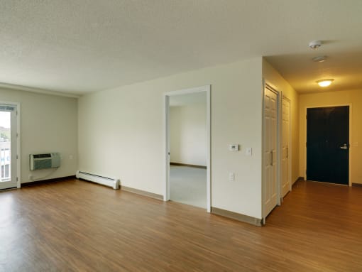 One Bedroom Senior Apartments at Jaclen Tower in Beverly, MA.
