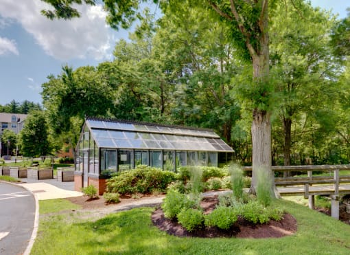 Greenhouse at Highland Glen Apartments in Westwood, MA.