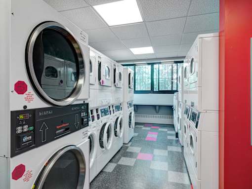 Onsite Laundry Facilities Area. at Dorado Apartments, Yonkers, NY, 10701