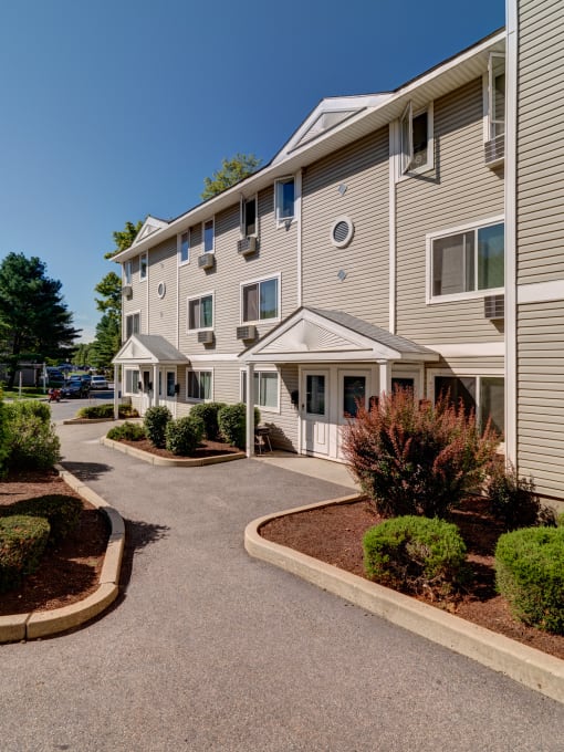 Street View Of Entranceway  at The Pines, Massachusetts