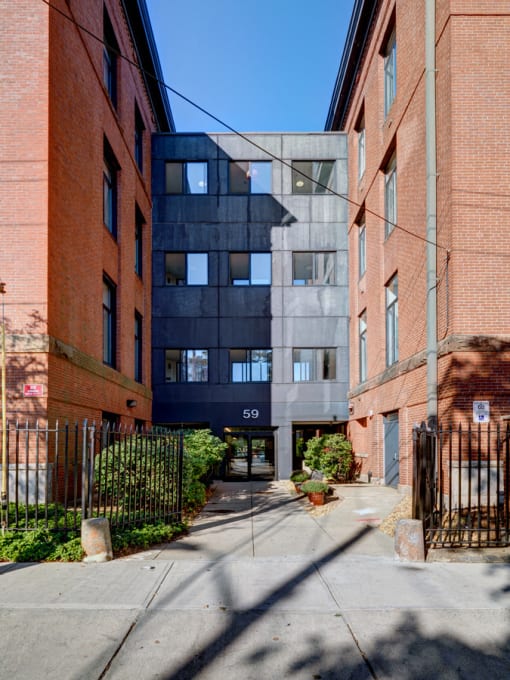 Entrance  at Robinson Cuticura Mill Apartments, Malden