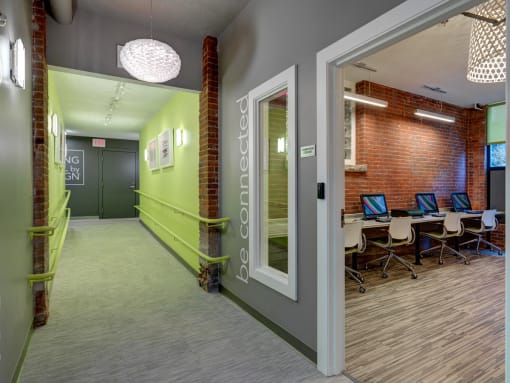 Computer Learning Center at Robinson Cuticura Mill Apartments in Malden , MA.