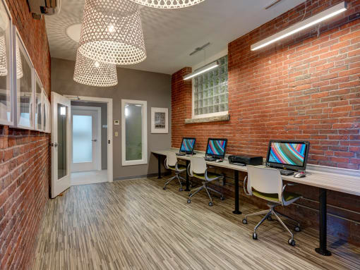 Computer Learning Center at Robinson Cuticura Mill Apartments in Malden , MA.