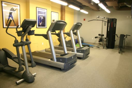 Fitness Center  at The Cordovan at Haverhill Station, Haverhill