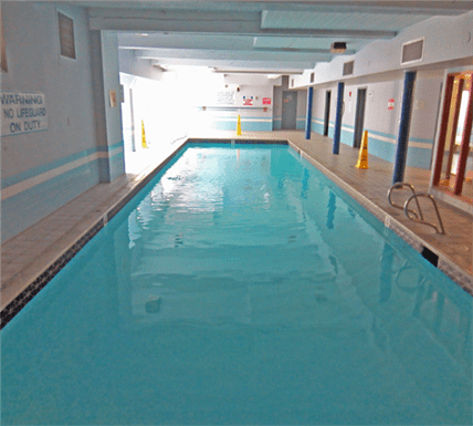 Swimming Pool at Royal Worcester Apartments in Worcester MA.