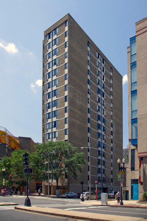 Apartments Building Exterior at Quincy Tower, Boston, MA, 02116