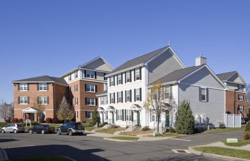 Exterior Of Building With Front Yard And Driveway Southwood Apartments.