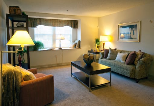 Livingroom With Couch And Table