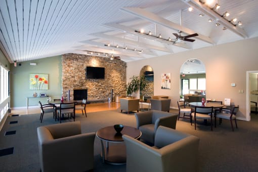 Community Clubroom at Williamsburg Estates, Harrisburg, PA