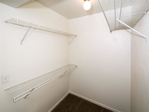 Generous Walk-In Closets With Shelving at Rio Verde Apartments, Arizona, 86326