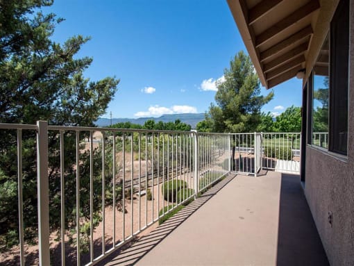 Screened Balcony at Rio Verde Apartments, Cottonwood