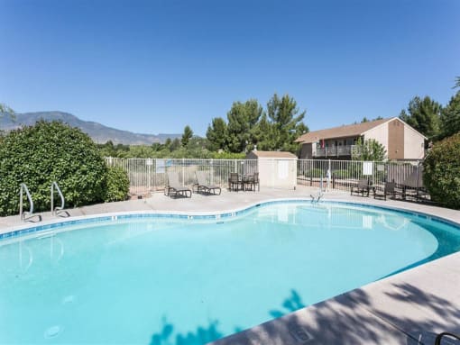 Glimmering Pool at Rio Verde Apartments, Cottonwood, AZ