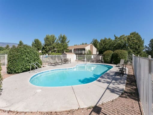 Swimming Pool With Relaxing Sundecks at Rio Verde Apartments, Cottonwood, 86326