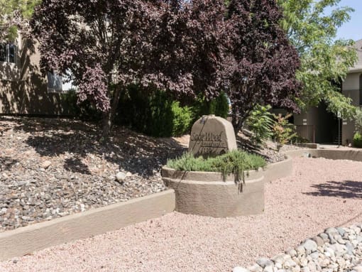Property Signage at Sagewood Apartments, Cottonwood, Arizona