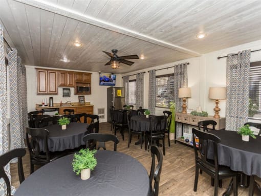 Community Clubhouse at Pine View Village Apartments, Flagstaff, AZ, 86001