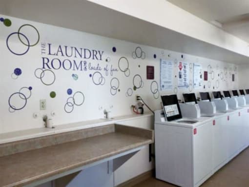 Laundry Room at Pine View Village Apartments, Flagstaff, 86001