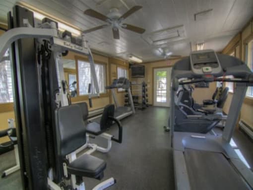 Fitness Center at Pine View Village Apartments, Flagstaff, Arizona
