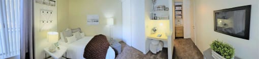 Large Comfortable Bedrooms With Closet at Pine View Village Apartments, Arizona, 86001