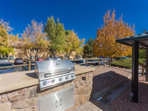 Community Grilling Station at University Square Apartments, Arizona