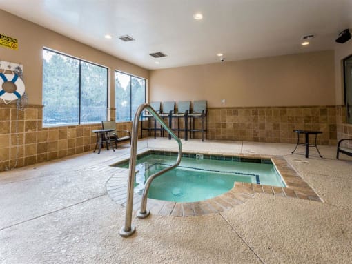 Indoor Pool at Woodlands Village Apartments, Arizona