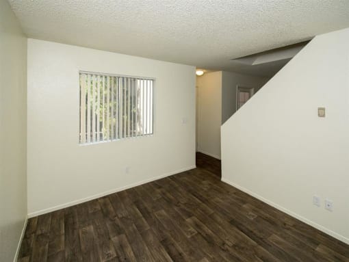 Living Area With Loft at Country Club Terrace Apartments, Flagstaff, AZ, 86004