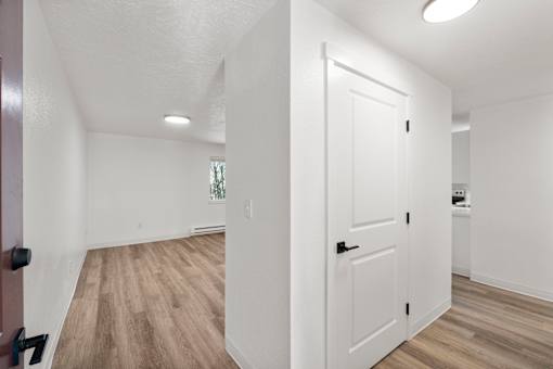 Entry closet 2 bedroom Floor Plan