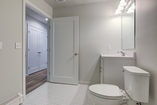 Renovated Bathroom at Nu-Horizons, Copiague, NY 11726