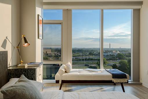 Bedroom view at Altaire, Arlington