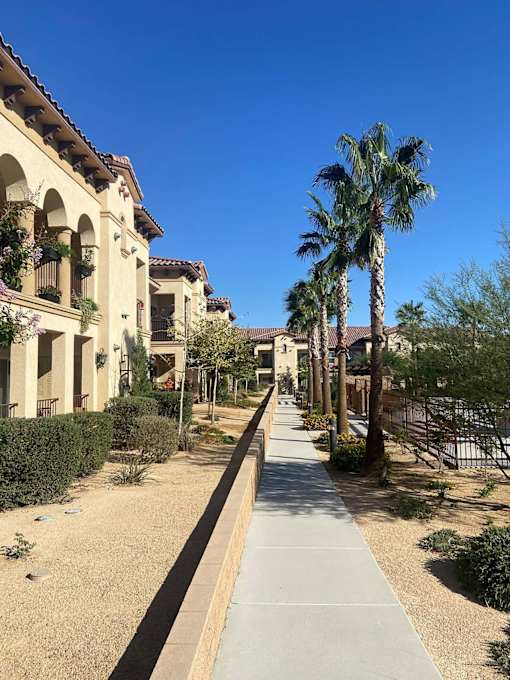 Exterior Porch at The Villas 55+ II Hesperia, Hesperia, 92660  