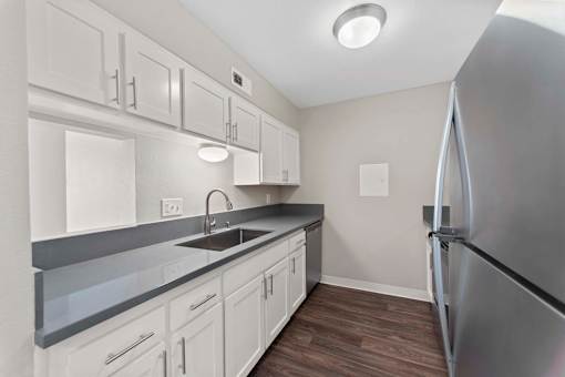 Kitchen Space at Hendrix Apartments, Escondido, California